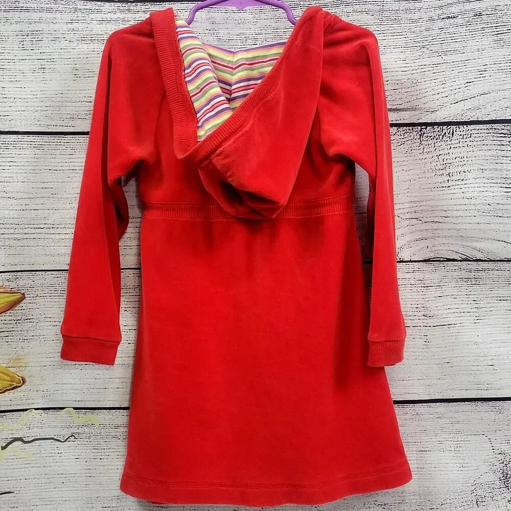 Disney Minnie Mouse and Daisy Red Hooded Dress Toddler Size‎ 3T